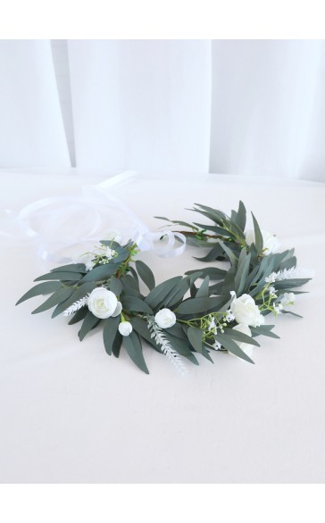 Flower Girl Artificial Flower Tiaras With Flower