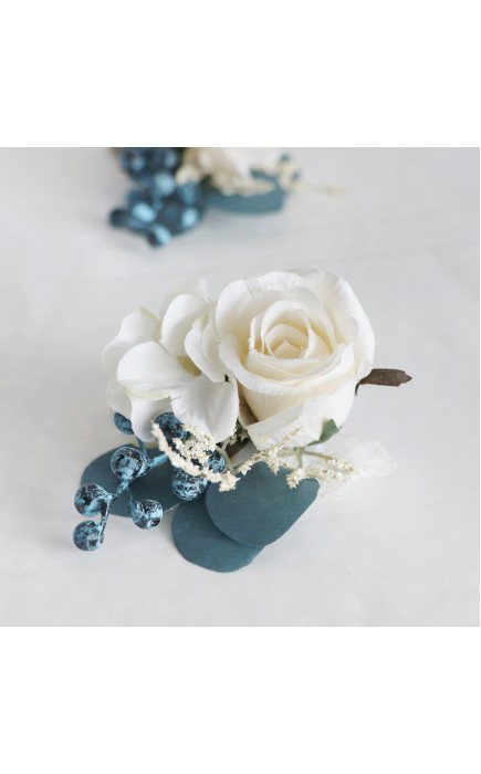 Free-Form Silk Flower Wedding Bouquet sets -