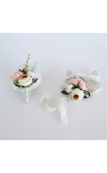 Silk Flower Wedding Bouquet sets -