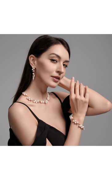 Ladies' Elegant Alloy With Irregular Rhinestone Jewelry Sets