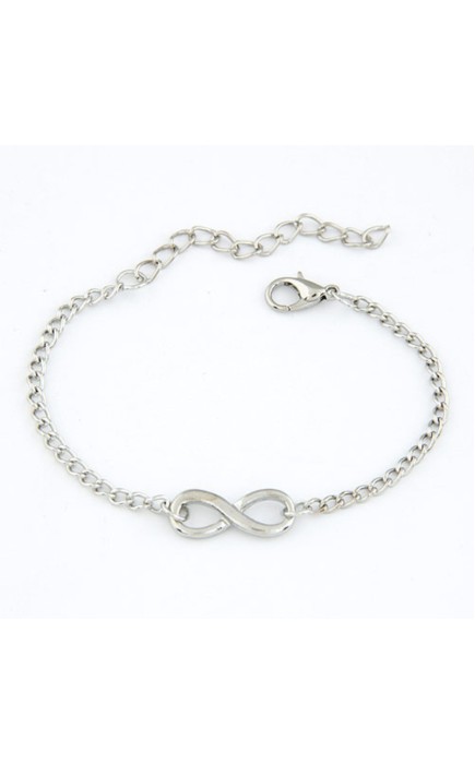 Ladies' Fashionable Alloy With Irregular Rhinestone Bracelets