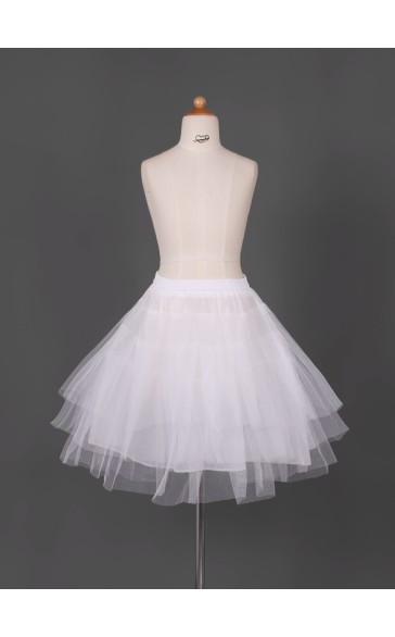 Flower Girl Tulle/Taffeta Full Gown Slip