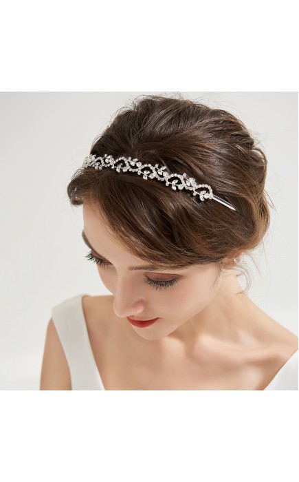 Headpiece/Crowns & Tiaras Elegant With Rhinestone (Sold in single piece)