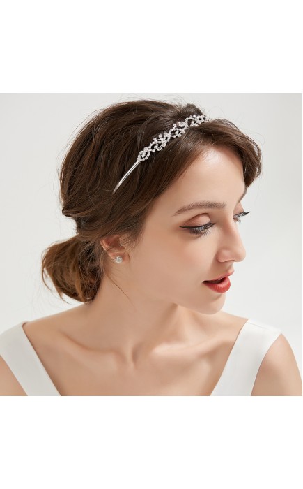 Headpiece/Crowns & Tiaras Elegant With Rhinestone (Sold in single piece)