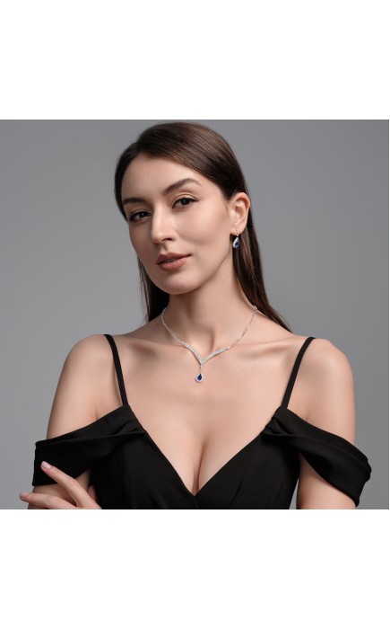 Ladies' Gorgeous Alloy With Irregular Cubic Zirconia Jewelry Sets